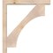 Ekena Millwork Westlake Block Smooth Bracket w/ Offset Brace, Douglas Fir, 5 1/2"W x 40"D x 44"H BKT0604X40X44WTL05SDF - alternate 3